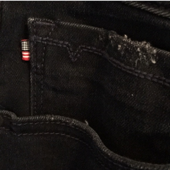 Vigoss Flare Leg Distressed Jeans Size 31” W x 33L ( 11/12 ) NWT - Picture 10 of 15